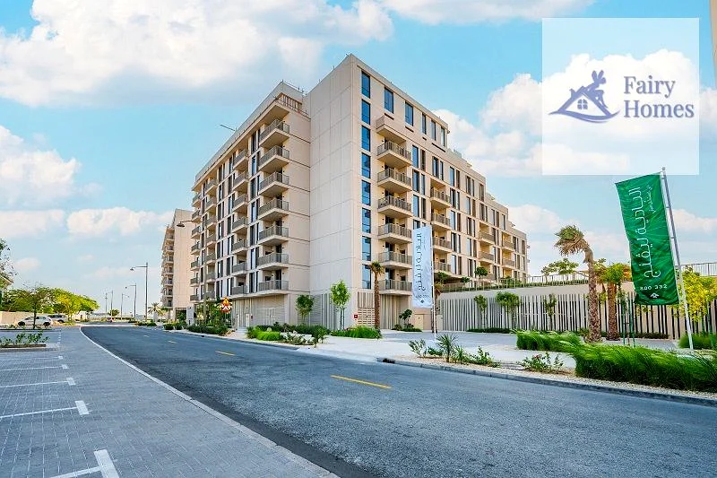 شقة جديدة مكونة من غرفتي نوم مع إطلالة كاملة على ملعب الجولف في DFC آل بادية63724787030787110