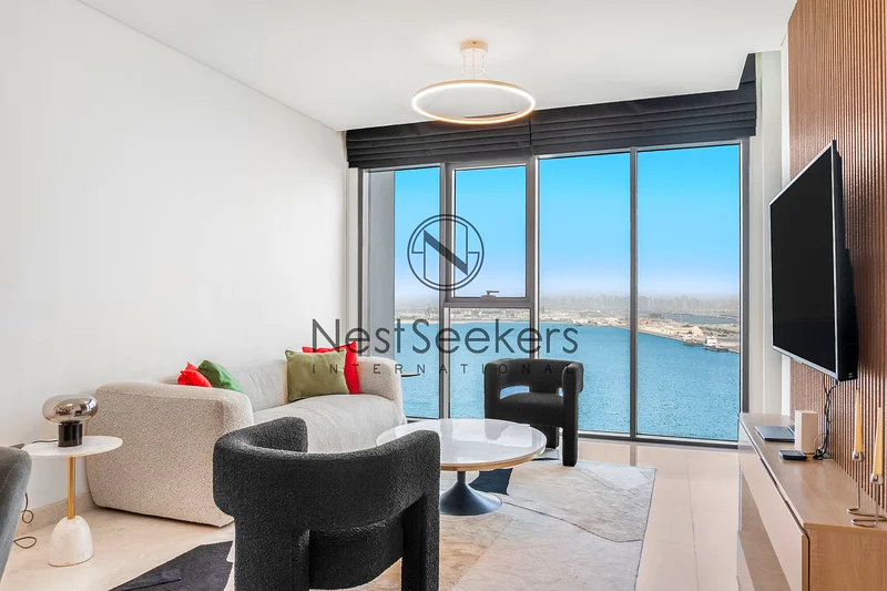 Stunning Sea View | Luxurious Waterfront Living | Ready 1BR | Fully Furnished63952868138626113