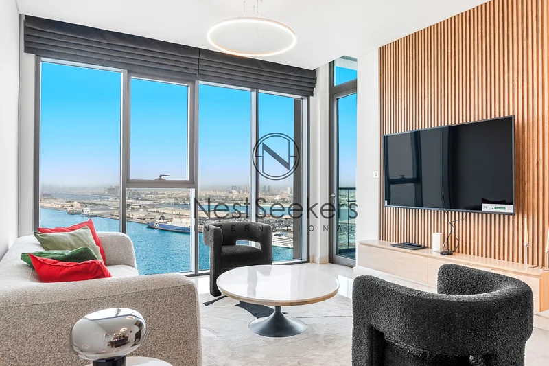 Stunning Sea View | Luxurious Waterfront Living | Ready 1BR | Fully Furnished63952868138626110