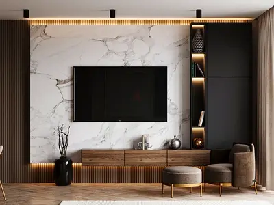 ROYAL FLOATING TV CONSOLE UNIT