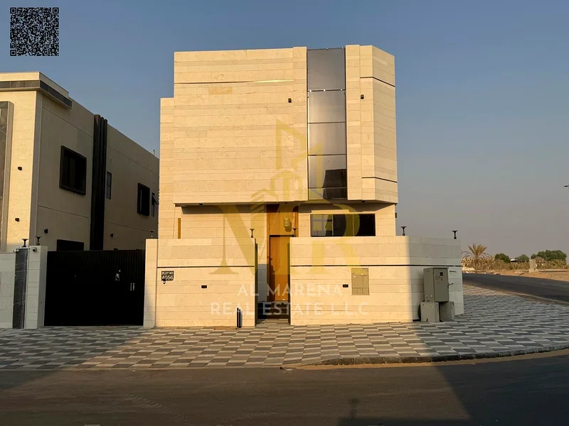 A villa with a price inclusive of registration and ownership fees on the main street, ready for occupancy in the most upscale areas of Ajman. Freehold63912253769729111