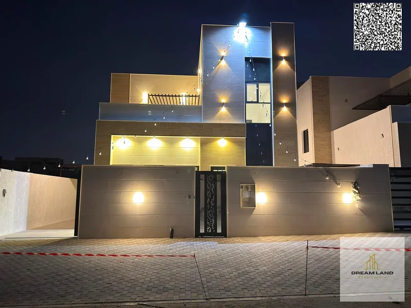 فيلا بسعر يشمل رسوم التسجيل ونقل الملكية على الشارع الرئيسي، جاهزة للسكن في أكثر مناطق عجمان رقيًا، ملكية حرة لـ63912903821313110