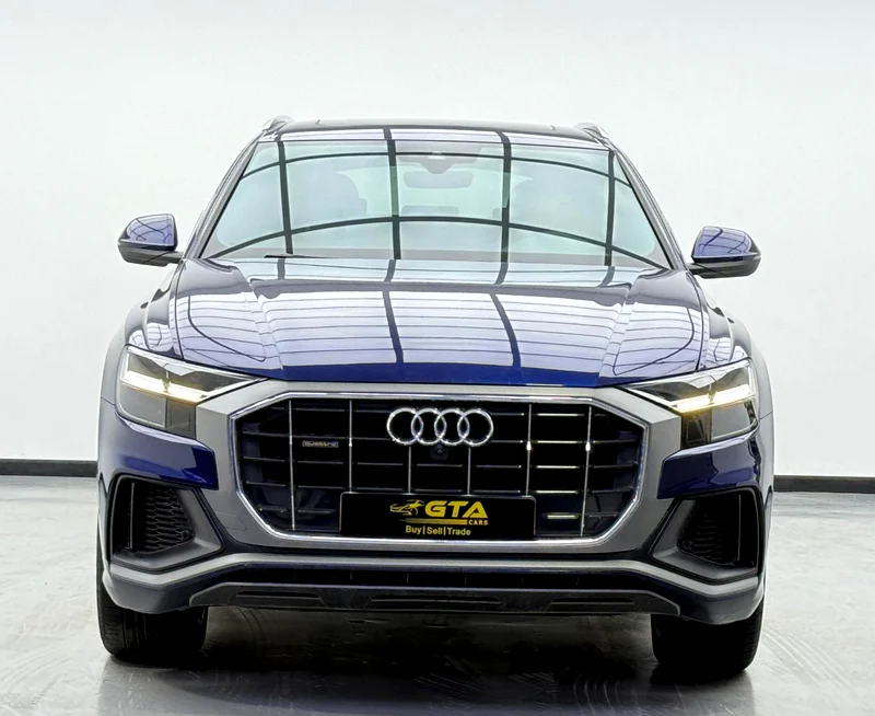2019 Audi Q8 55TFSI Quattro S-line, 1 Year Unlimited Km Warranty, Audi Full Service History, GCC63700661803267111