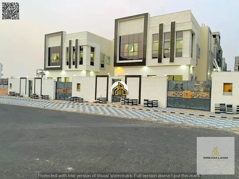 Villa for sale, including registration fees, two floors and a roof, close to the mosque, freehold for all nationalities, directly from the owner63912050517506112