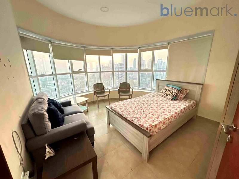 Investor Alert | Vacant | Furnished Studio converted to 1-Bed | Sea View | JLT63988907712129114