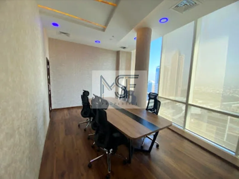 Fully Fitted || Near to Metro || with 1 Glass partition || Sami furnished office63816206936961114