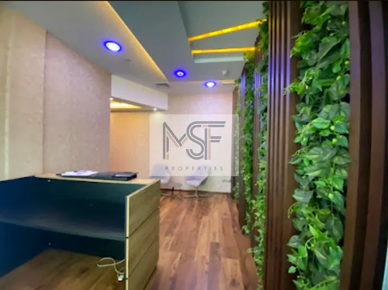 Fully Fitted || Near to Metro || with 1 Glass partition || Sami furnished office63816206936961110