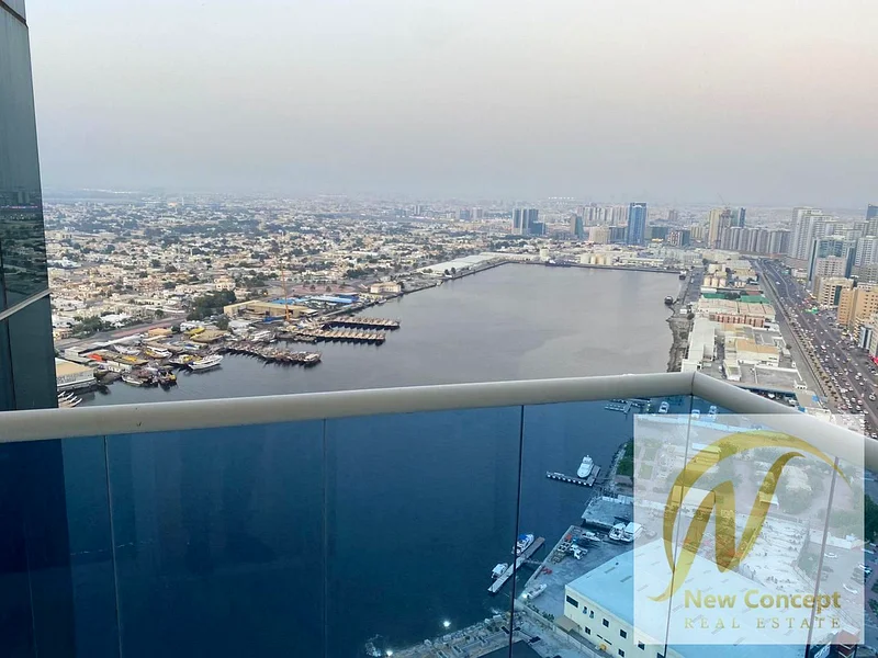 🏙️ للبيع: شقة مفروشة بالكامل بثلاث غرف نوم في برج الواحة 1 – عجمان63888159604993112