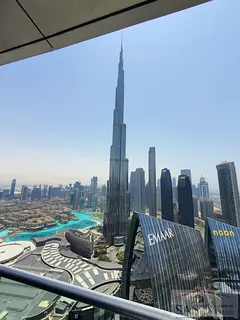 Full Burj &amp; Fountain View | Higher Floor| Vacant | 3 Parkings