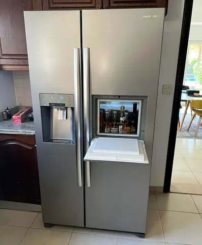 Daewoo Side By Side Refrigerator Built-in Pump