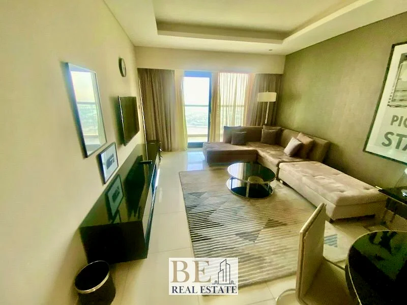 Fully Furnished 1 BR | Prime Location | Mid Floor63795743355651111