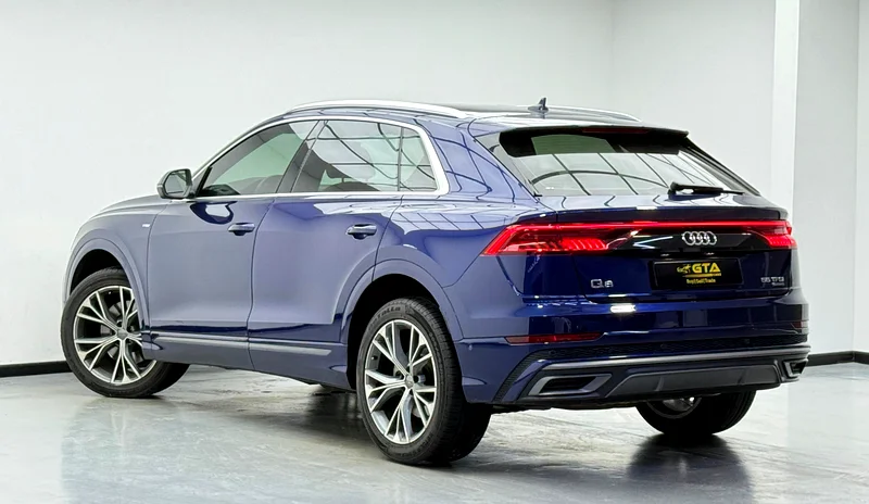 2019 Audi Q8 55TFSI Quattro S-line, 1 Year Unlimited Km Warranty, Audi Full Service History, GCC63700661803267113