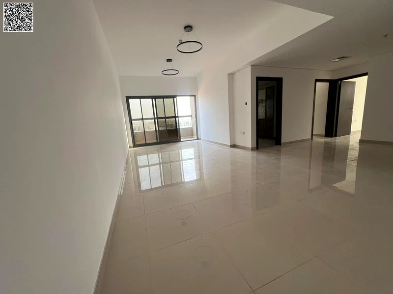Brand new apt in Al Jurf – 2 master beds, 3 baths, balcony, central AC, closets, easy exit to Dubai63714266732546112