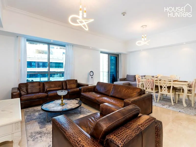 Full Dubai Marina View | Vacant | 2 parking64036623776385114