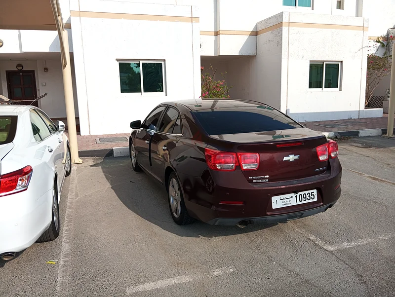 Chevrolet malibu 2014 GCC Spcs. 4 cylinder. Chevrolet Malibu 2014 Gulf Specifications 4 cylinder63699031973377112
