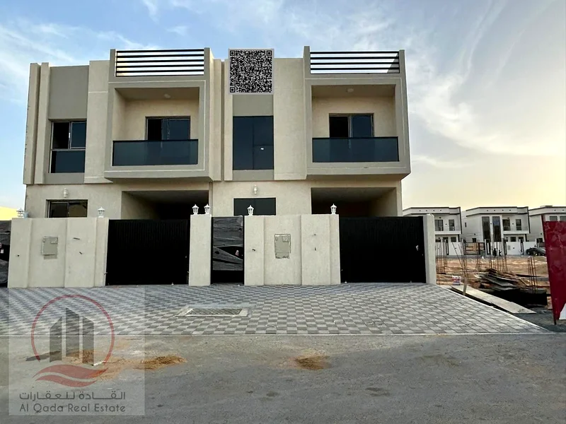 For sale: Villa in Ajman, in Al Helio, 3 bedrooms + hall + majlis, maid's room, freehold, bank financing available, including registration.63912253813889110