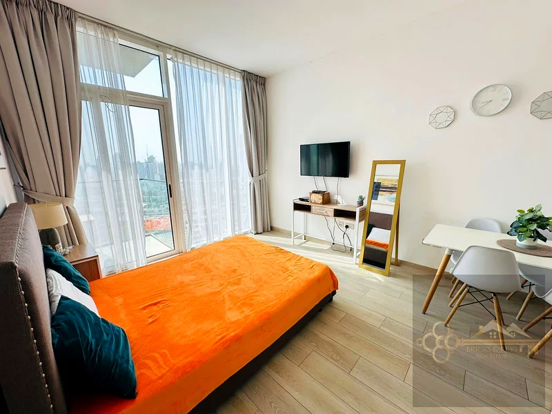 Luxury Studio | Contemporary Living | JVC & Pool View63780354328450110