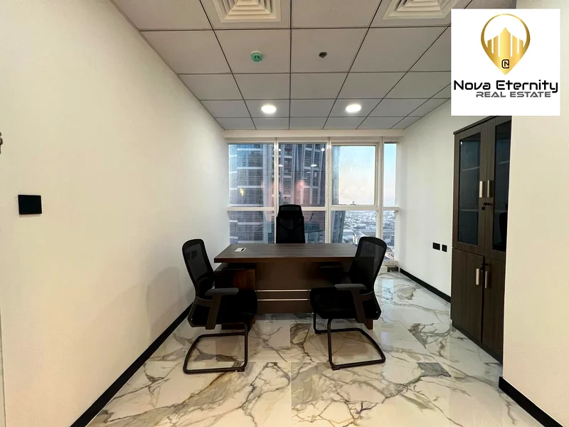 Furnished Office for Rent | Business Bay | No Commission | Ejari | Near Business bay Metro | Prime Location64069858066818112