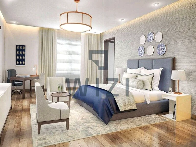 منظر على البحيرة | طابق متوسط | وحدة زاوية64017403899393113