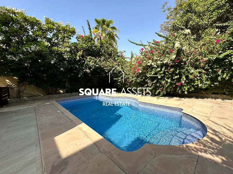 Exclusive | 4BR + Maid | Private Pool | Meadows 263917283631107111