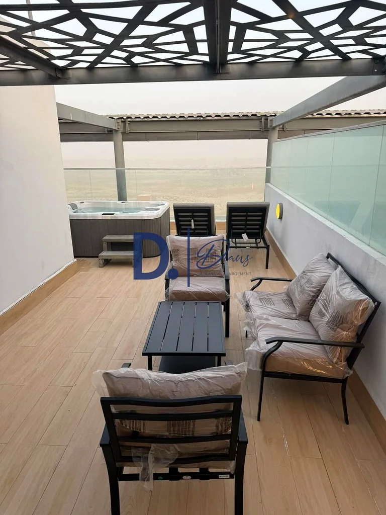 شقة سكاي سكنية فاخرة بغرفتي نوم | جاكوزي خاص | تراس صيانة جيدة63839904132995112