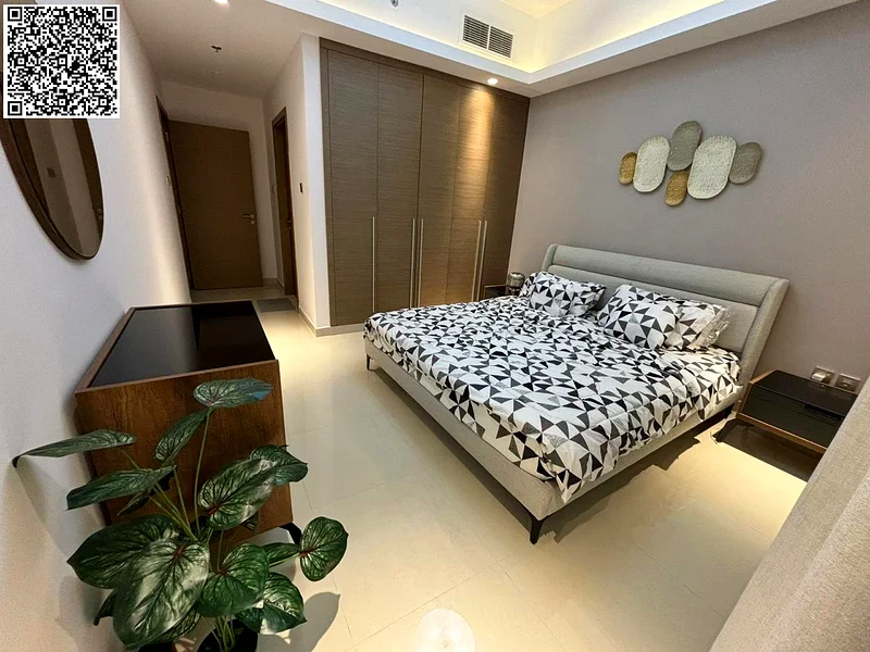 1BR & Hall, first tenant, fully furnished, all bills included, yearly rent. Free gym, pool & parkin63810239798529112