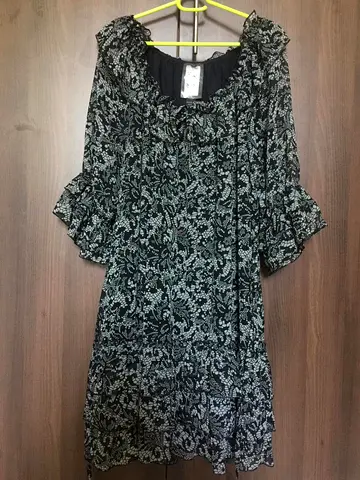 Black Floral Dress