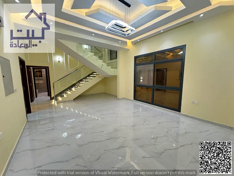 فيلا فاخرة للبيع في عجمان الحمراء 2 بجوار أزها قرب الشارع الرئيسي، 3 أدوار، السعر يشمل رسوم التسجيل63912796276097114