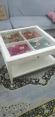 Charming Floral ikea Display Coffee Table