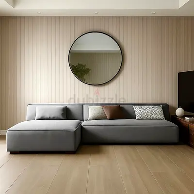 Modern L-Shaped Sectional Sofa