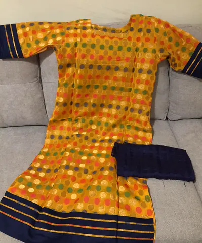 Orange Salwar Kameez