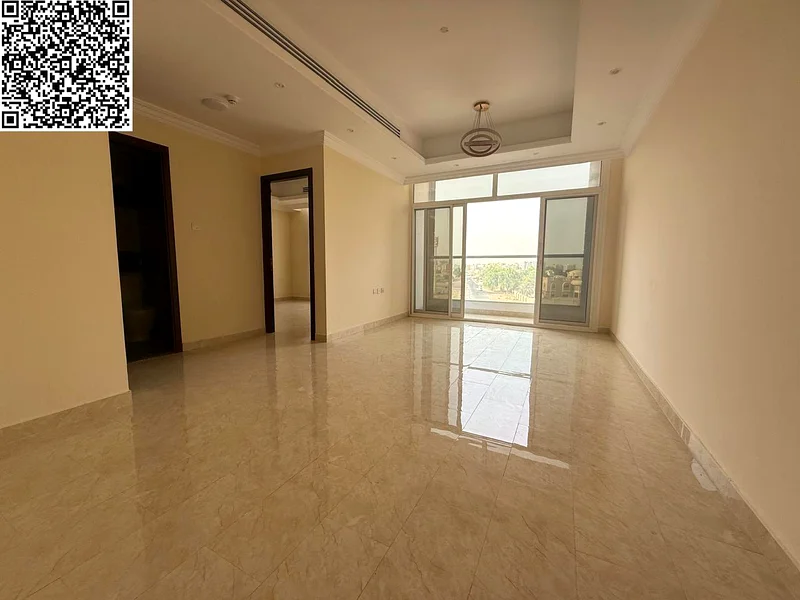 Free parking with a two-bedroom apartment with modern and contemporary finishing, a balcony with two bathrooms, a large kitchen, central air condition64052220044547110