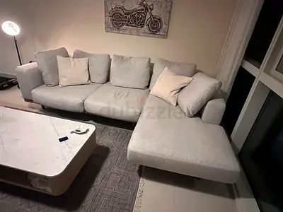 Selling Top Quality Wést Ëlm Stylish Grey L-Shaped Sofa for Sale