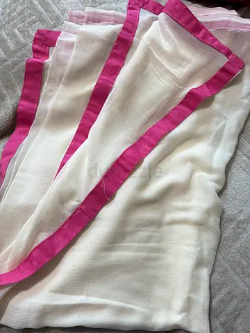 White Chiffon Dupatta/Shawl