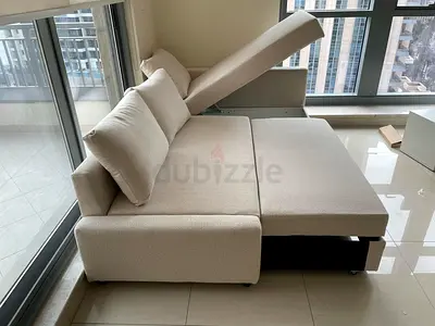 Stylish and Comfortable Sofa Bed with Storage
