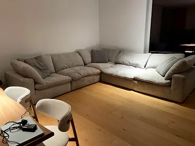 Pan Home Pianca Luxurious Corner Sofa for Ultimate Comfort