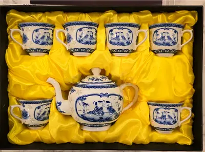 Exquisite Vintage Chinese Tea Set - Perfect for Collectors!