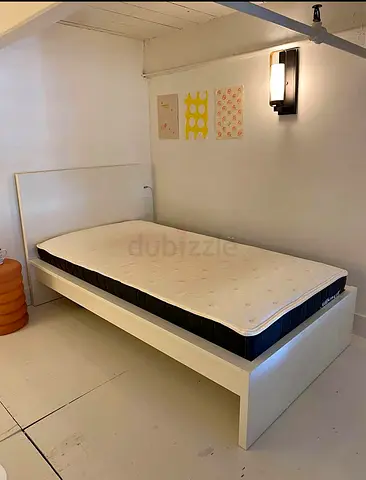 IKEA Malam single bed 90/200 with  IKEA mattress