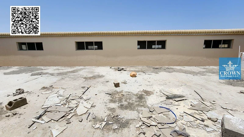 🏢 Commercial Showroom with Mezzanine – For Rent in Al Jurf Industrial 3, Ajman 🏢64074559634433111