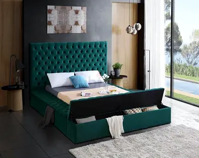 Customised Brand New Luxury King Size Fully Customisable Bed with Drawer at Front