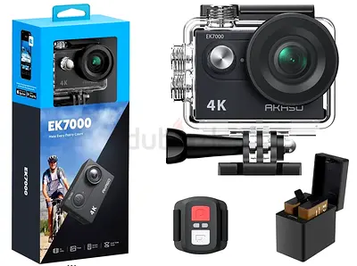 AKASO EK7000 4K30FPS 20MP WiFi Action Camera with EIS 4X Zoom Ultra HD