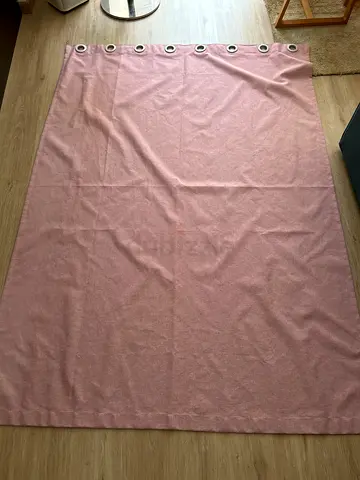 Blind Curtains 155x220cm (set of 2) pink