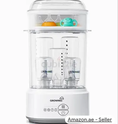 BOXED! Effortless Baby Feeding with Grownsiys Sterilizer and Dryer
