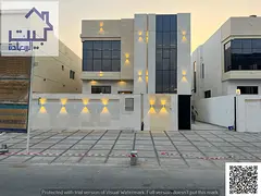 Villa for sale in Al Helio 2, Ajman, 5 master bedrooms, including registration fees