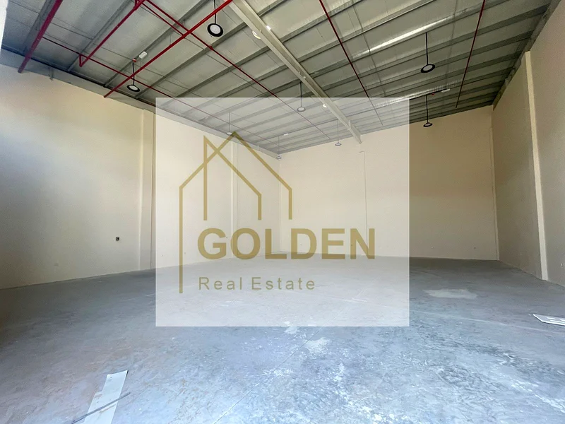 6,000 sq.ft. warehouse for rent in UAQ, 26 kW power, AED 210,000 yearly (final), 4 cheques + 10% deposit, refundable VAT.64060069332483112