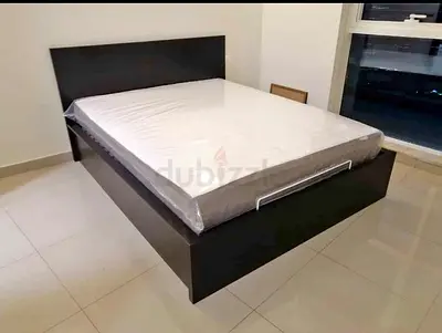 Ikea queen size hydraulic bed with Ikea mattress
