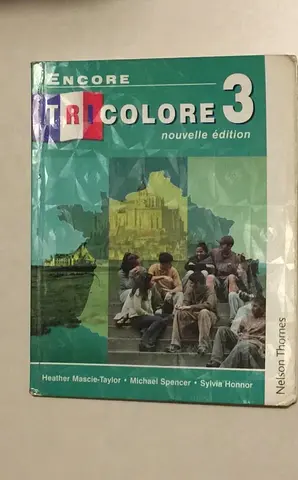 French Textbook - Encore Tricolore 3: Nouvelle Édition