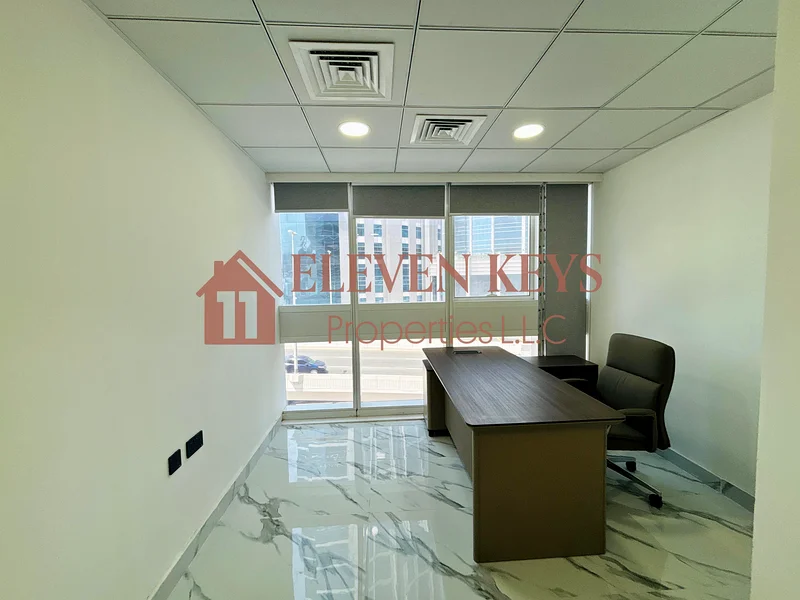 Furnished Offices | Multiple Options | Road View | Business Bay64069858106370111
