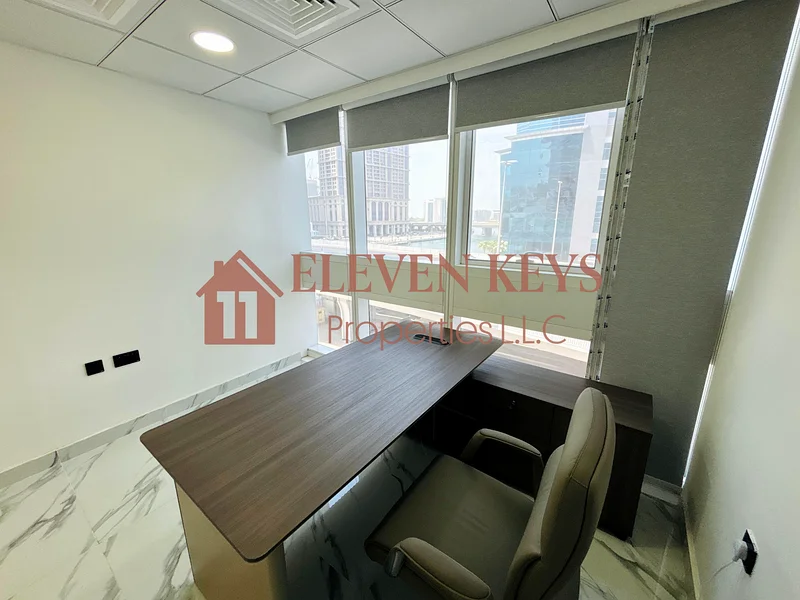 Furnished Offices | Multiple Options | Road View | Business Bay64069858106370112