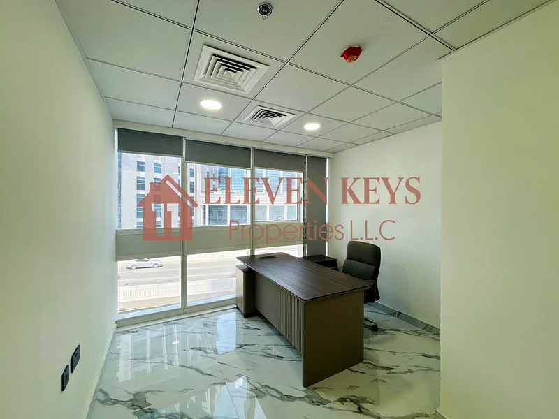 Furnished Offices | Multiple Options | Road View | Business Bay64069858106370114